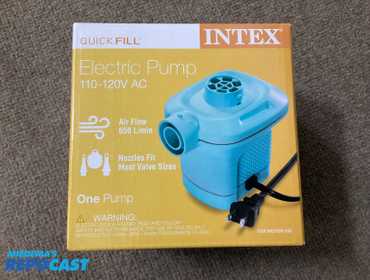 Pompe électrique Intex Quick Fill – 110-120V AC – Gonfle Et Dégonfle – Occasion