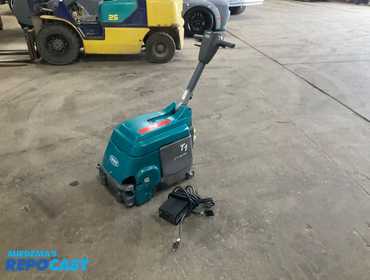 Tennant T1 Floor Scrubber, 12 Volt Lithium Ion Battery with Charger, 15” Cleaning Path, 1,345...