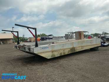 2016 J Boats 30’ Steel Barge