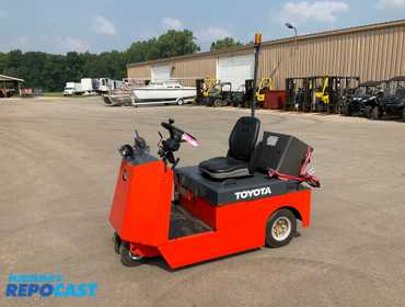 2020 Toyota CBT6 Electric Tow Tractor, 728 metered hours, 48 volt electric (said to have new...