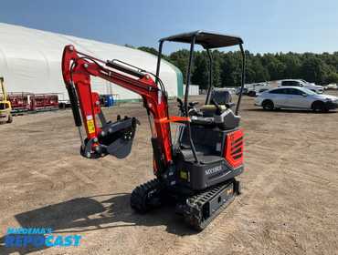 New 2025 CFG Industry MX15RX Mini Excavator