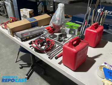 Set of Miscellaneous Automotive Parts and Accessories 