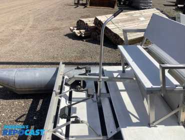 Aqua Cycle 4 seater paddle pontoon boat*****Boat sells with a bill of sale - there is no trailer...