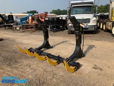 GrabTec heavy duty grapple attachment for a wheel loader bucket model GA 102, 104” wide overall,...