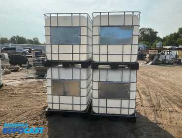 Lot of (4) IBS Totes Approximately 47”T x 39” x 47” 