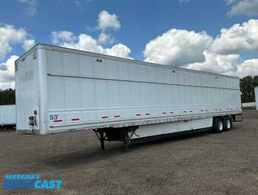 2011 Wabash 53’ Dry Van Semi Trailer 1JJV532D2BL424605