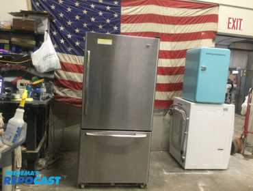 Maytag stainless  bottom freezer refrigerator energy  star high-efficiency Refrigerator: Standard with Bottom Freezer,