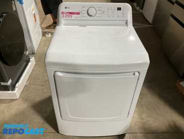 LG DLG7001W 7.3 Cu. Ft. Gas Dryer with Sensor Dry