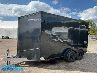 2023 Stealth SAFW714TA2 Enclosed Trailer Tandem Axle Enclosed Trailer
