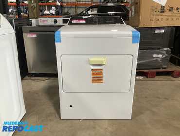 Whirlpool  WGD5010LW3 7.0 Cu. Ft. Gas Dryer with Moisture Sensing