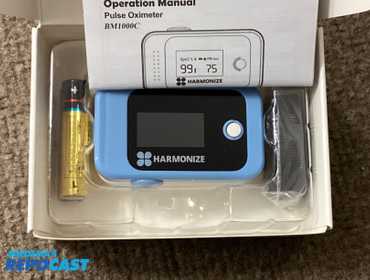 New Harmonize BM1000C Pulse Oximeter. Fingertip Pulse Oximeter. Use this device to measure your...