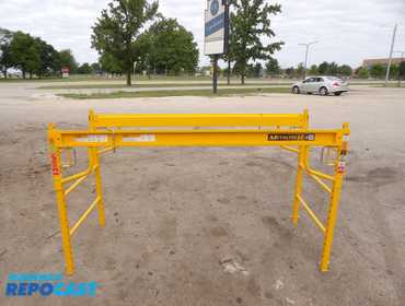 Metaltech; scaffold, 3'6" x 29" D x 72" w, 1000lb load cap.