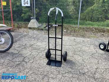 Iron ton steel 2 wheel Dolly with 600lb weight limit 