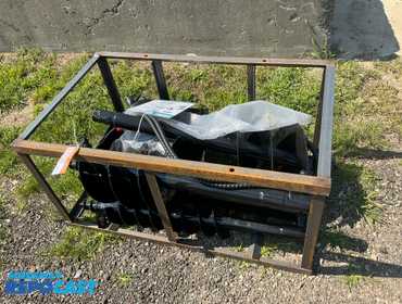 New CFG Industrial / Mower King Model SSECAG-Y Auger Skid Steer Attachment, comes with 6”, 12”,...