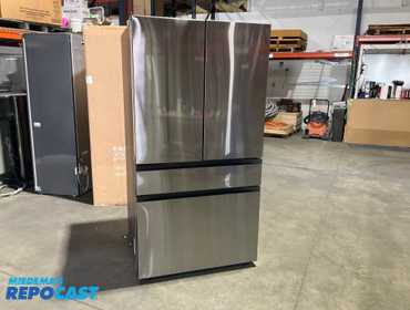 Samsung  Bespoke Standard-Depth Inner Beverage Center 28.9-cu ft 4 -Door Smart Compatible French...
