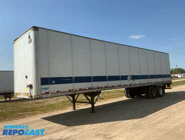 2008 Stoughton 45’ Dry Van Semi Trailer 1DW1A452X8B068402