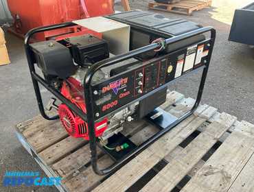 Onan Dunlite 5000 generator, 4800 running watts, 120/240 V, single phase, 3600 RPMs