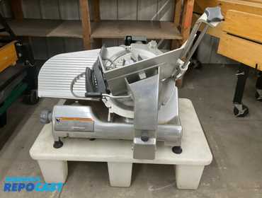(1) Hobart model HS6, 12” commercial meat slicer, S/N 31-1602. Working condition unknown.