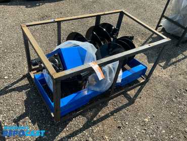 New AGT Industrial Model SSECAG-Y Auger Skid Steer Attachment, comes with 6”, 12”, and 14” Auger...