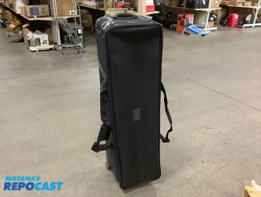 Vevor black studio equipment trolly case, (model: 129888A)