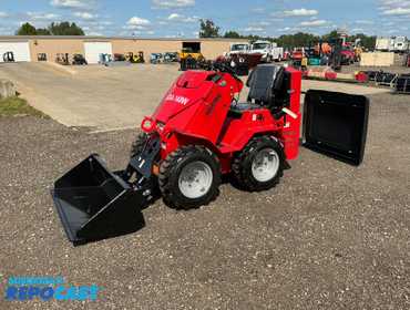 New 2025 AGT Industrial  SDA-140W Mini Skid Steer Loader