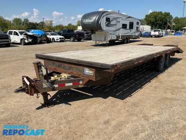 2019 Nation Deckover Tandem Axle Car Hauler Trailer