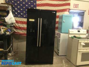 Samsung  side by side refrigerator  High efficiency   energy star  Refrigerator: Side x Side