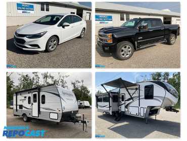 Gaylord: REPO'S, TRUCKS, TRAILERS, EQUIPMENT, AUTO'S, RV'S, & MUCH MORE! 9/18/25