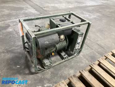 Mechron Power Systems diesel genset model ASB 2D/DND7, 996 metered hours, 2 KW, 120 V AC single...