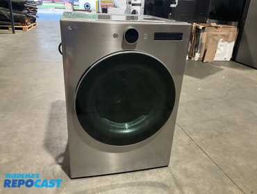 LG TurboSteam Extra Large Stackable Steam Cycle Vented Electric Dryer ( Graphite Steel )| Model ...