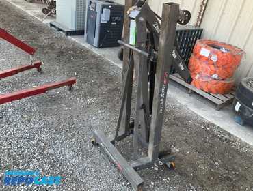 Pittsburgh Heavy Duty 2 Ton Folding Engine Shop Crane