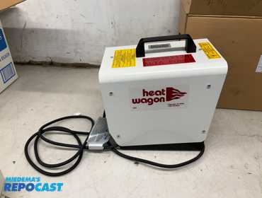 Heatwagon E 1.5 Electric Fan Heater #3080 Model #P1500 Serial #4001123-07733