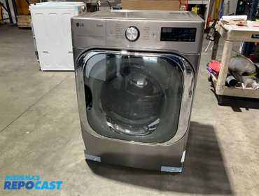 LG DLEX8980V Vented Ultra Large Capacity Smart Front Load Electric Dryer w/ AI Sensor Dry and...