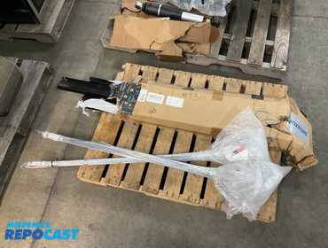 Hilt ceiling rack system, includes 3 4’ bars, and Hilt x-cx ceiling clips with nails