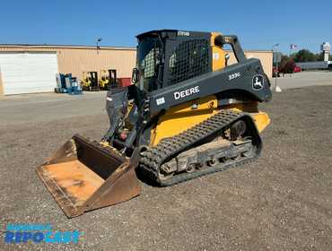 John Deere  333G Compact Skid Steer Track Loader