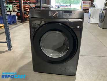 Samsung  7.5 Cu. Ft. Stackable Gas Dryer with Sensor Dry - Fingerprint Resistant Black Stainless...