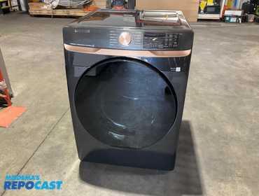 Samsung  Extra Large Stackable Steam Cycle Vented Electric Dryer ( Brushed Black ) Energy Star...