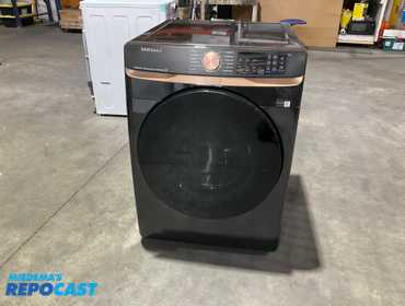 Samsung  Extra Large Stackable Steam Cycle Vented Electric Dryer ( Brushed Black ) Energy Star...