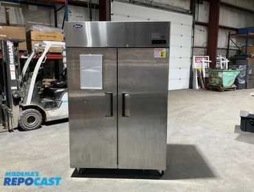 Atosa  MBF8005GR 44.5 Cu.ft Double Door Top Mount Reach-In Refrigerator Stainless interior &...