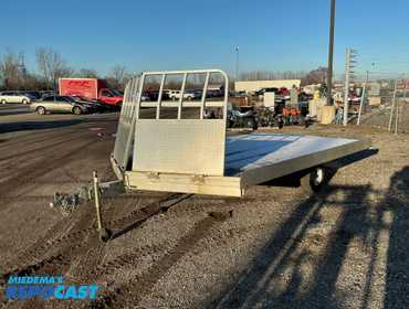 2014 Look  Drive-Off Snowmobile Trailer 12’8”
