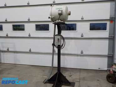 LOSMA ASPIROFITER, MODEL, AS-1, CENTRIFUGAL FAN UNIT FOR OILY MIST AND FUMES, POWER SWITCH AND...