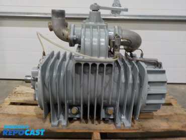 LARGE AG/COMMERCIAL VACUUM PUMP, BIDIRECTIONAL PUMP, SHAFT DRIVE