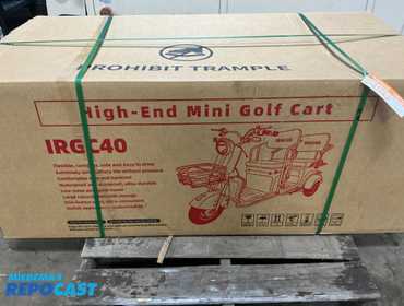 New SDLANCH  IRGC40 3-Wheel Mini Electric Golf Cart