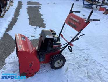 Yard Machines MTD Snowblower 5 Forward 2 Reverse Self Propelled 5HP/22” Two-Stage 12” Impeller ...