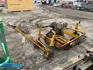 E-Z drill 210B-2SRA slab rider concrete dowel drill with teledynye Wisconsin motor 
