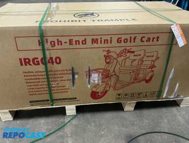 New SDLANCH  IRGC40 3-Wheel Mini Electric Golf Cart