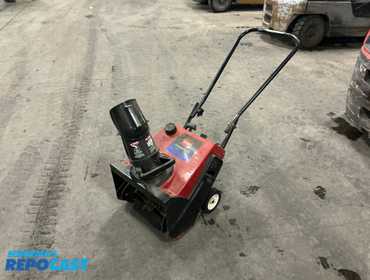 Toro Powerlite 3.25HP Engine Electric Start 16” wide Push Snow Blower model #38182 serial #240003695