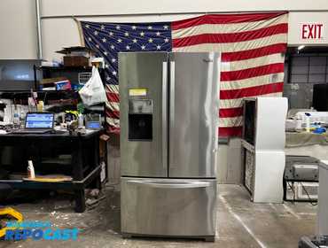 Whirlpool  stainless French door  refrigerator  ENERGY STAR high efficiency gold series