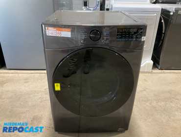 LG DLEX4080B 7.4 Cu. Ft. Stackable Smart Electric Dryer with Steam and Built-In Intelligence