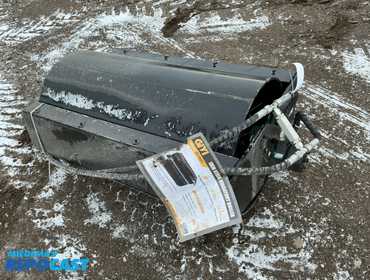 New GIYI 39” Vibratory Roller Mini Skid Steer Attachment, 20-60 liter per minute working flow,...